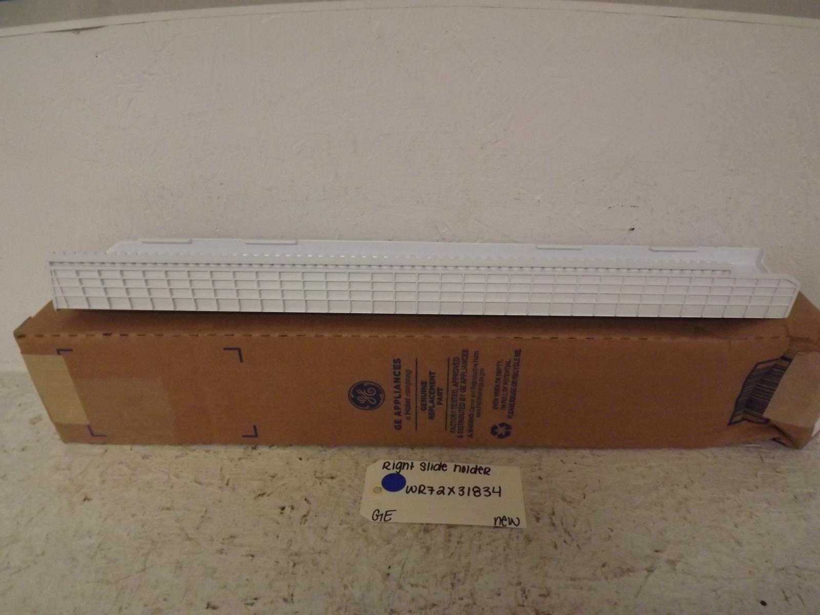 GE Refrigerator WR72X31834 Right Slide Holder New GE Refrigerator WR72X31834 Right Slide Holder New